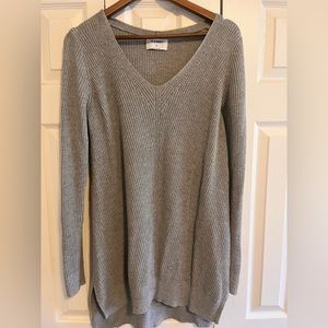Grey, Long Sweater
